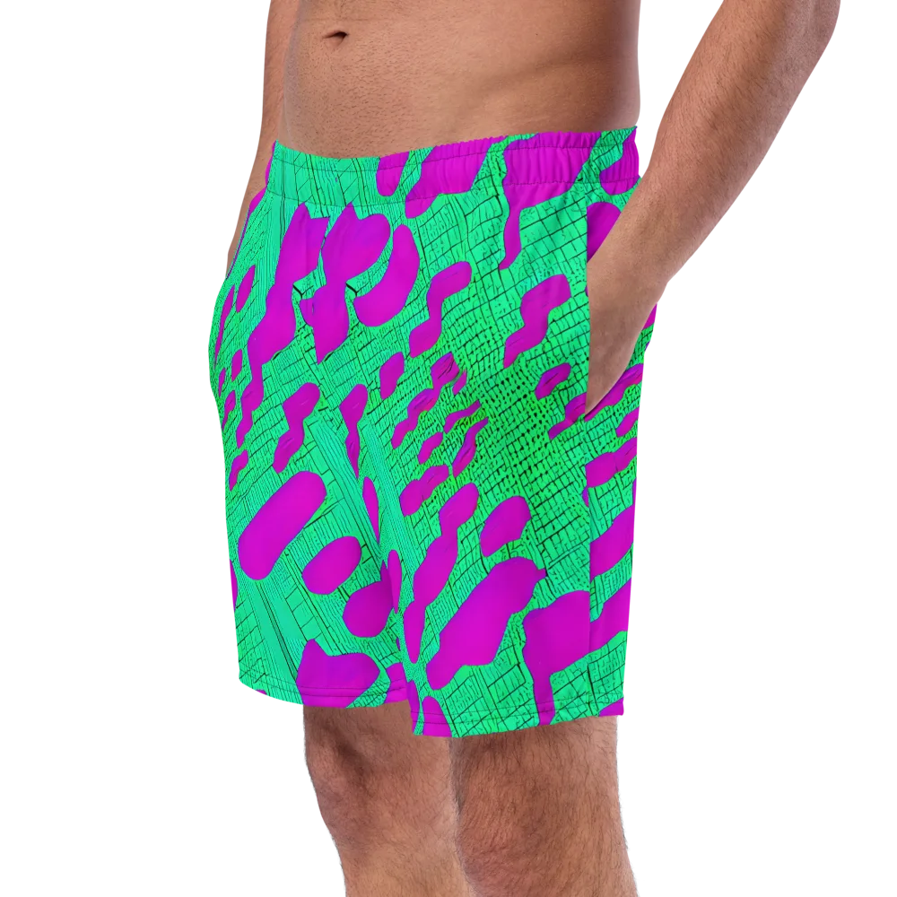Electric Scale on Swim Trunks — Left Front