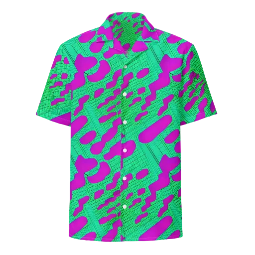 Electric Scale on a Button Shirt