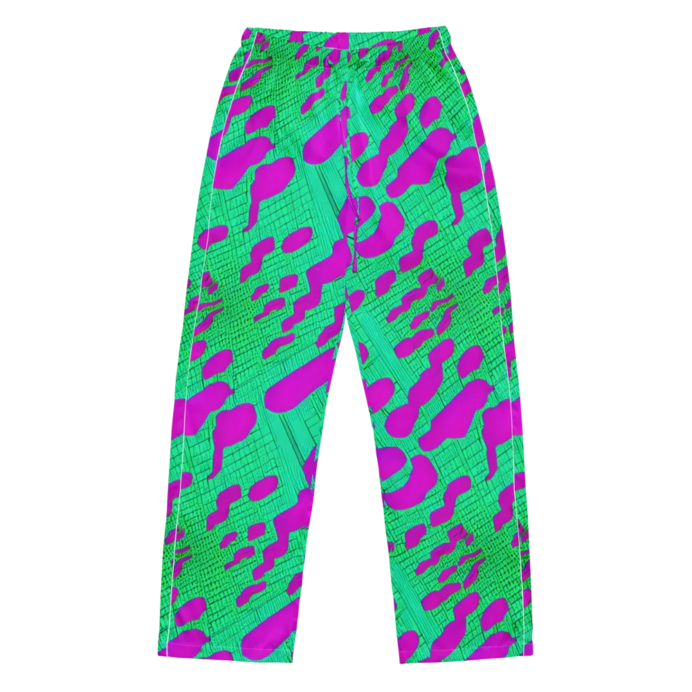Electric Scale on Women's Pajama Pants — Front