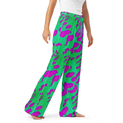 Electric Scale on a Women's Pajama Pants