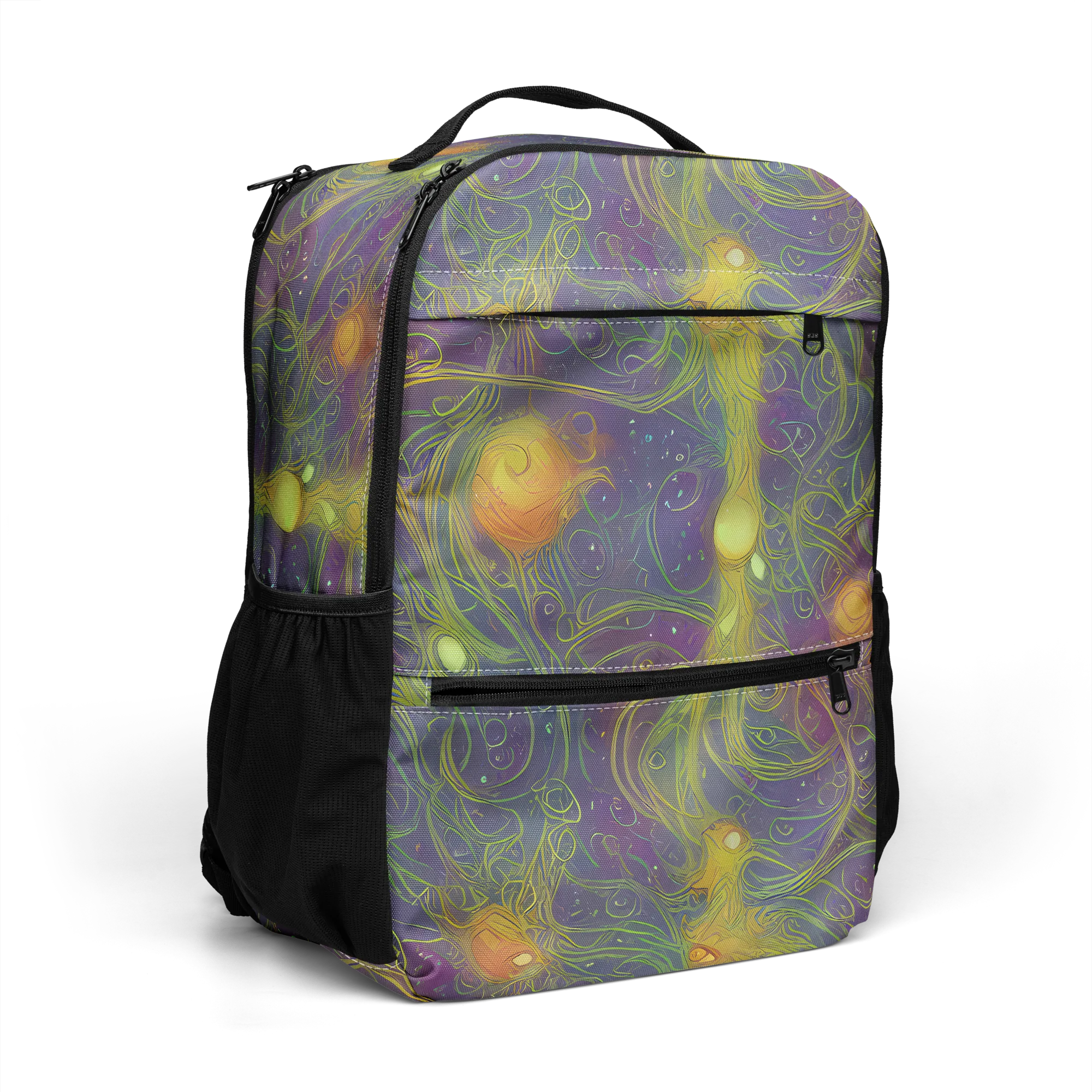 Bioluminal Garden on Utility Backpack — Right Front