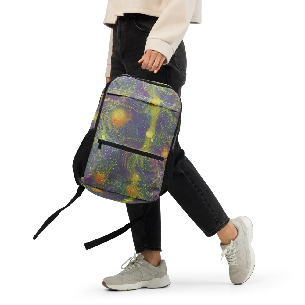 Bioluminal Garden on Utility Backpack — Front
