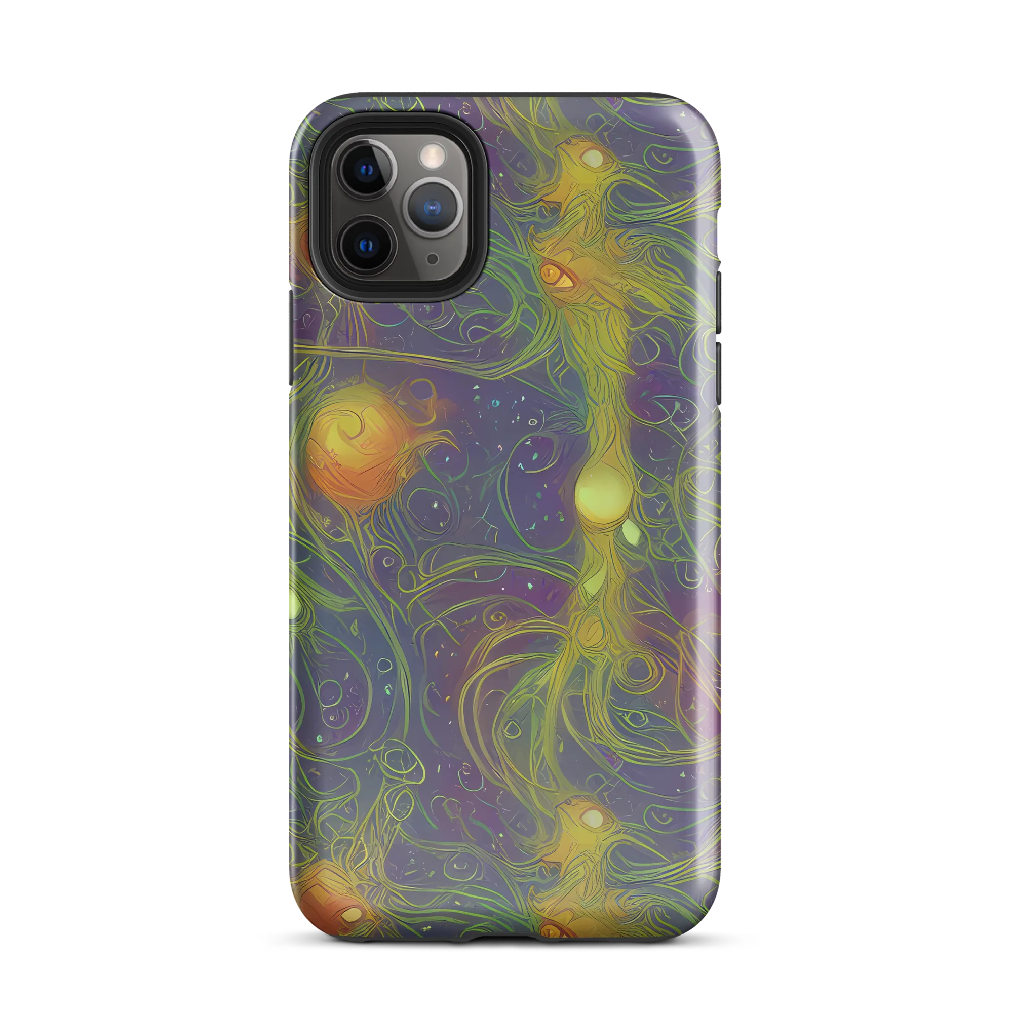 Bioluminal Garden on Tough Case for iPhone® — Front