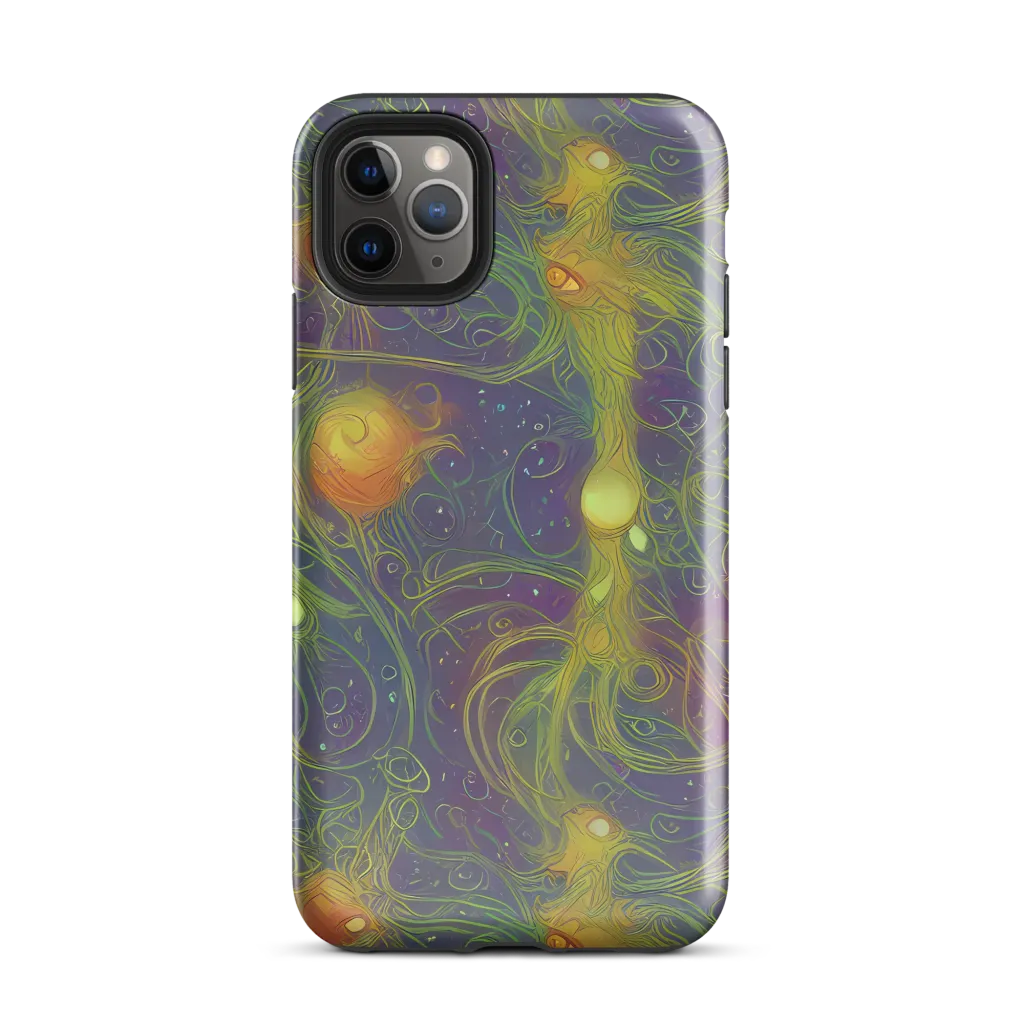 Bioluminal Garden on Tough Case for iPhone® — Front