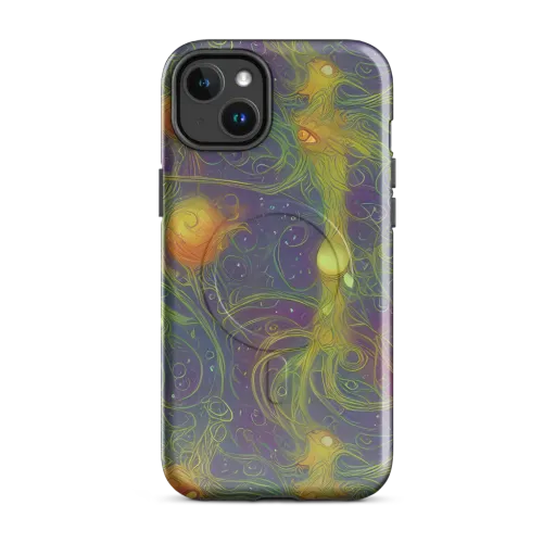 Bioluminal Garden on a MagSafe Tough Case for iPhone®