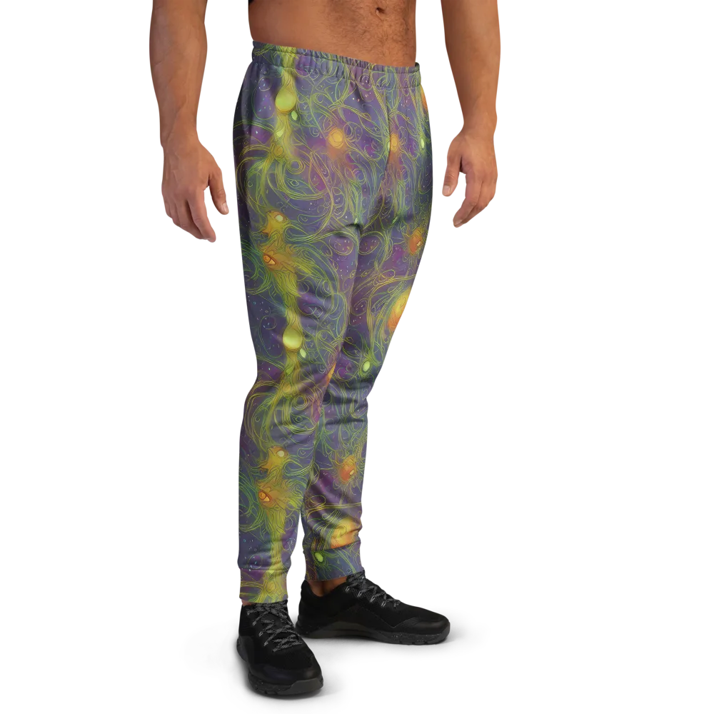 Bioluminal Garden on Men's Joggers — Right