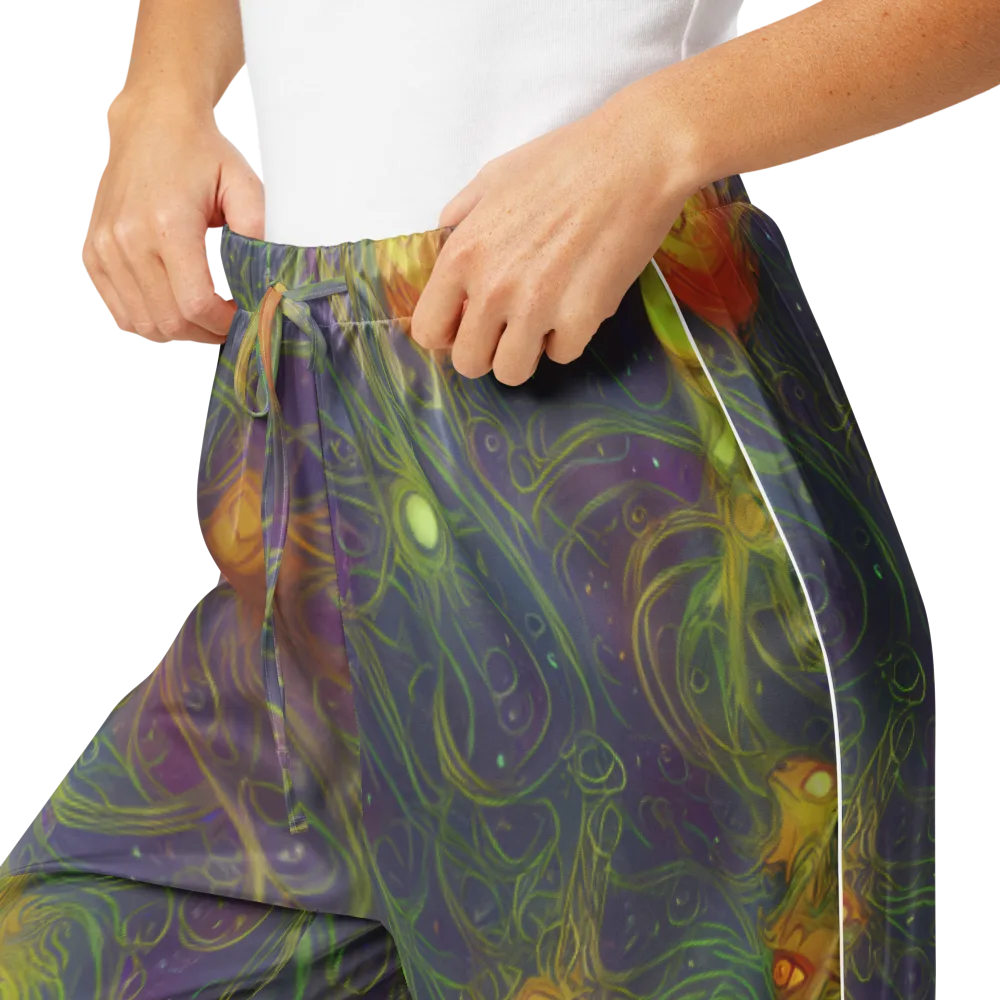 Bioluminal Garden on Women's Pajama Pants — Product details