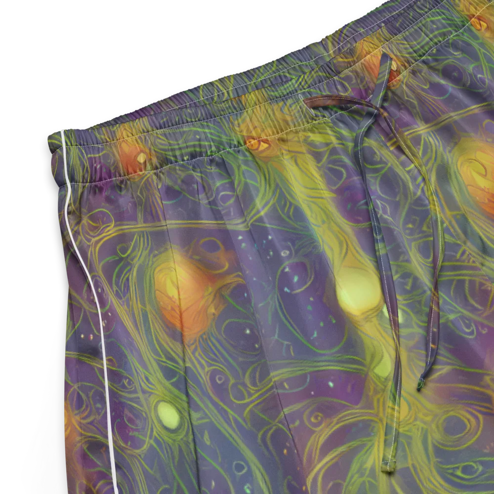 Bioluminal Garden on Women's Pajama Shorts — Product details