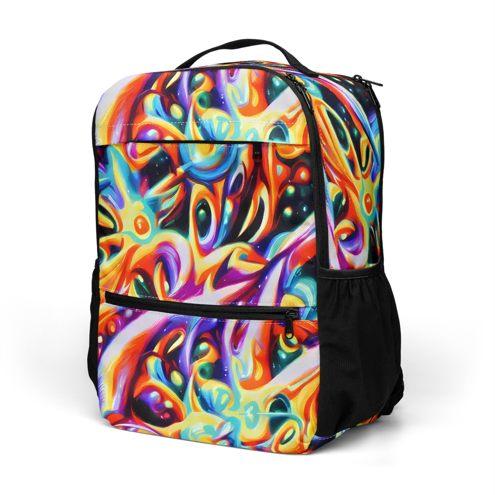 Fluid Voltage on Utility Backpack — Left Front