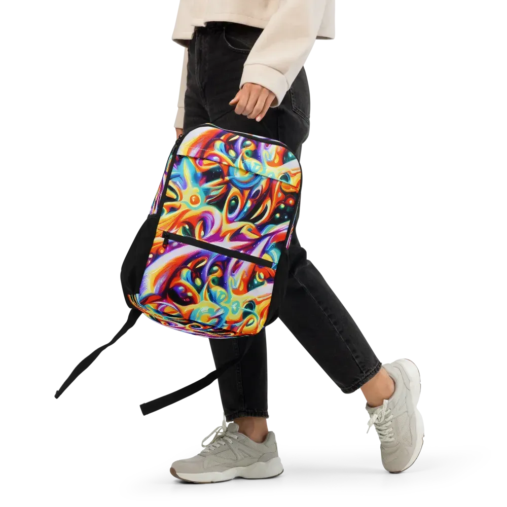 Fluid Voltage on Utility Backpack — Front