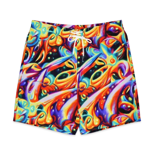 Fluid Voltage on a Men's Board Shorts