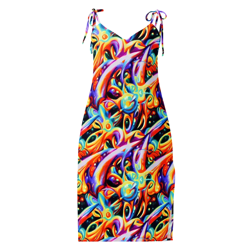 Fluid Voltage on Slip Dress — Front