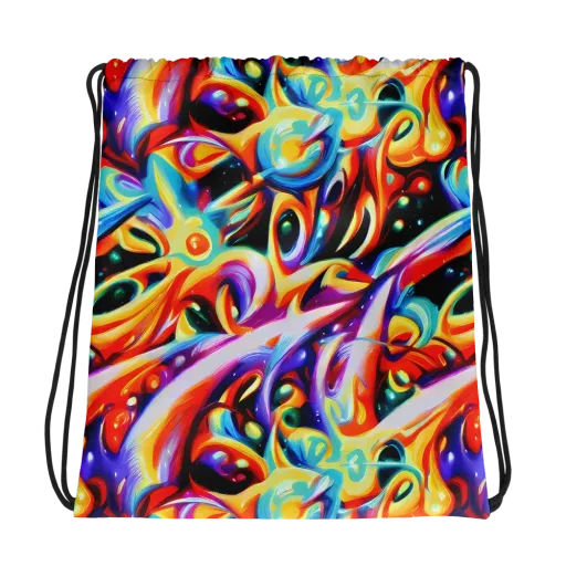 Fluid Voltage on a Drawstring Bag