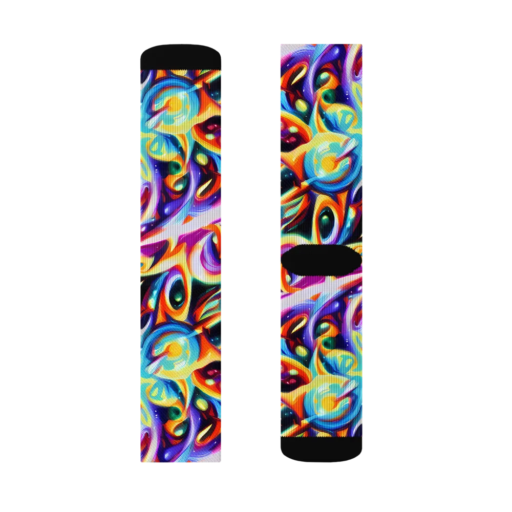 Fluid Voltage on Socks — Right Sock