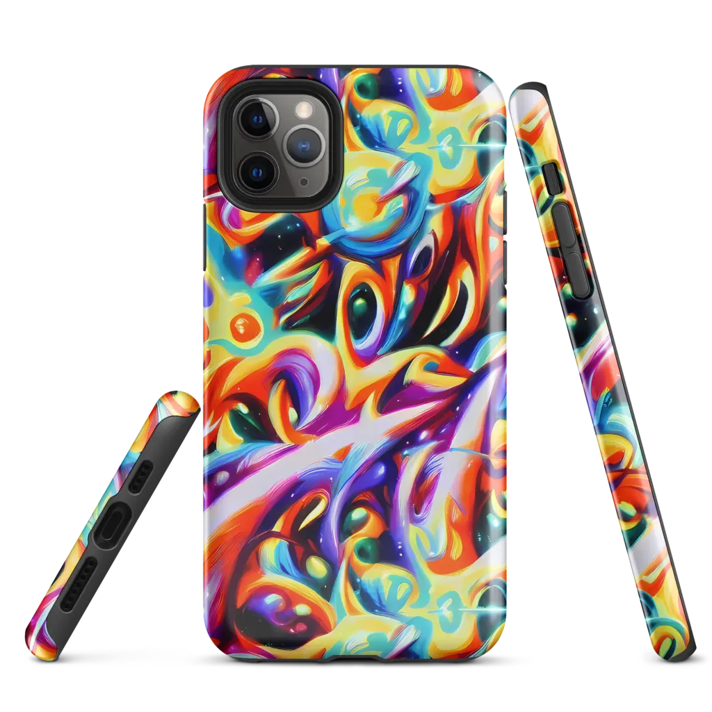 Fluid Voltage on Tough Case for iPhone® — Front