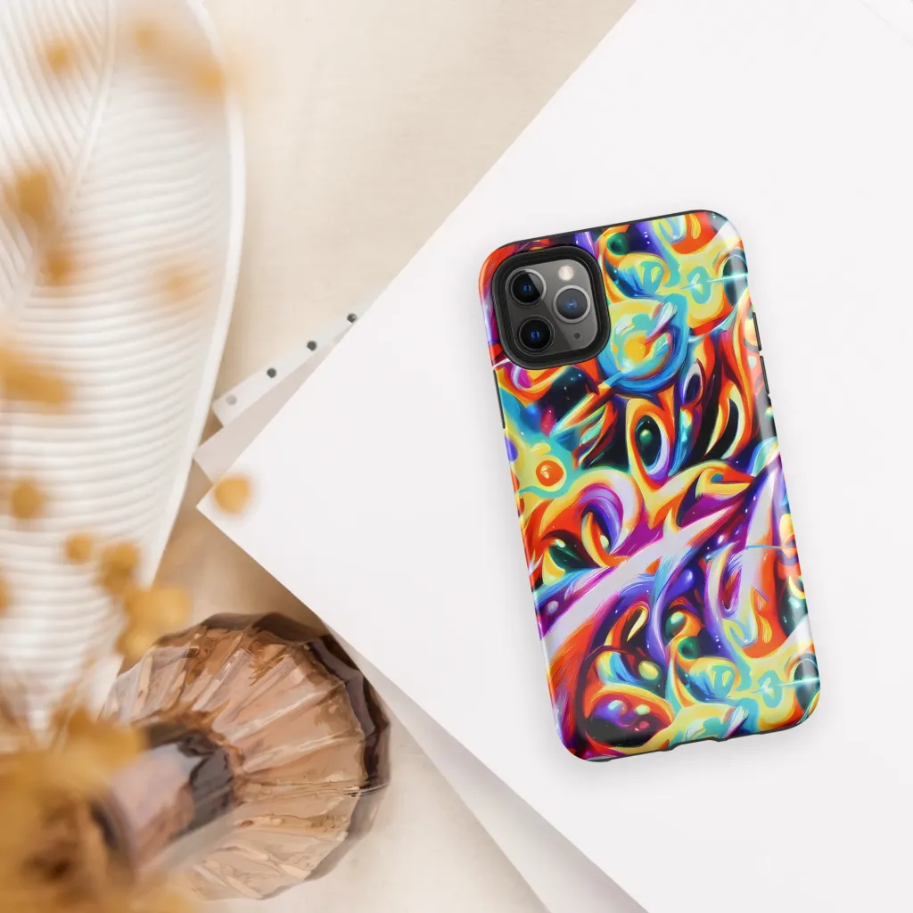 Fluid Voltage on Tough Case for iPhone® — Front