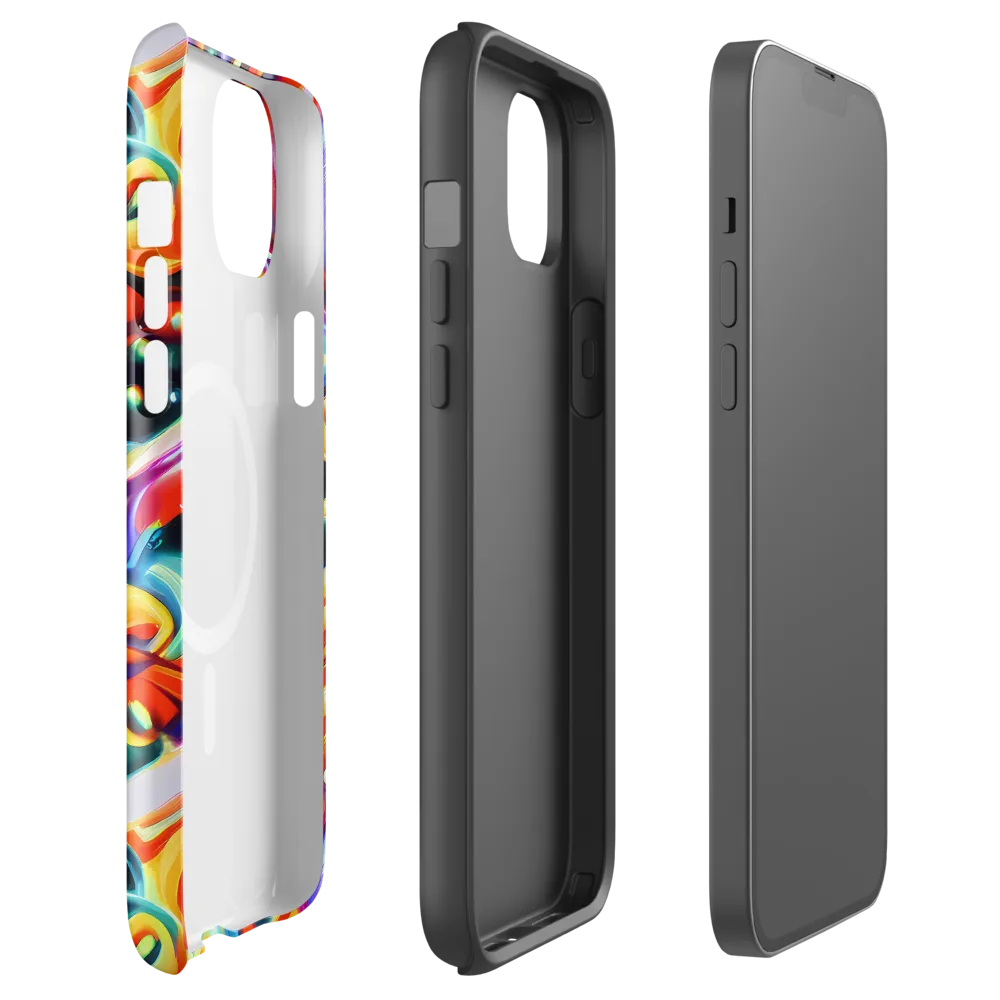 Fluid Voltage on MagSafe Tough Case for iPhone® — Front