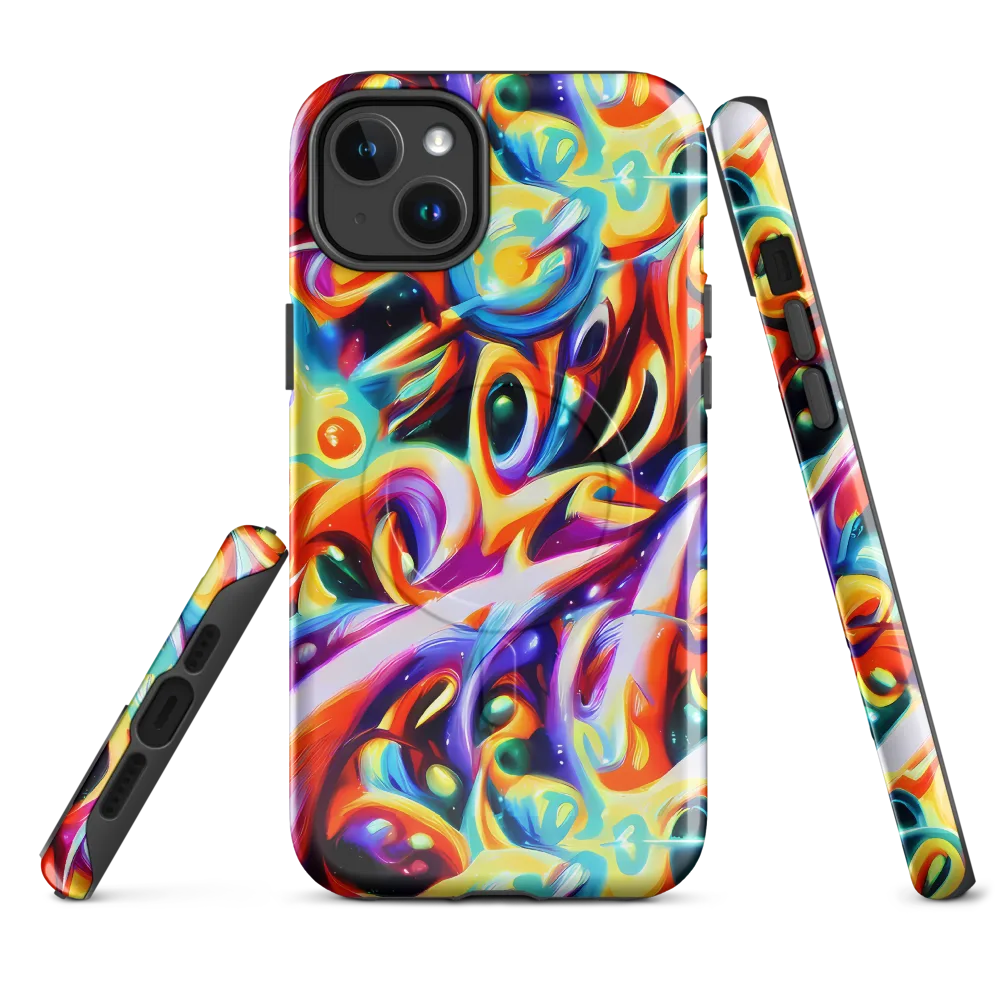 Fluid Voltage on MagSafe Tough Case for iPhone® — Front