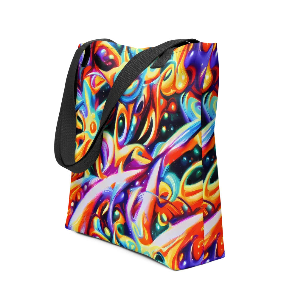 Fluid Voltage on Tote Bag — Front