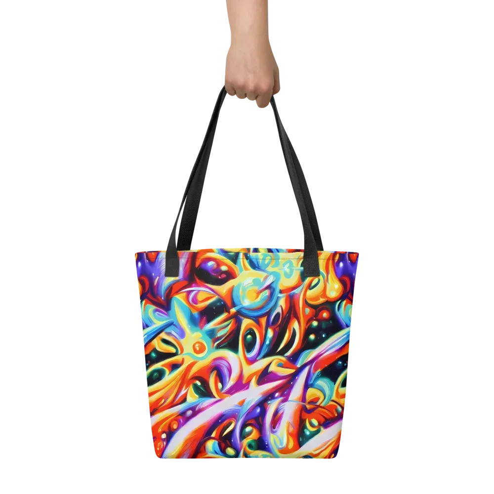 Fluid Voltage on Tote Bag — Front