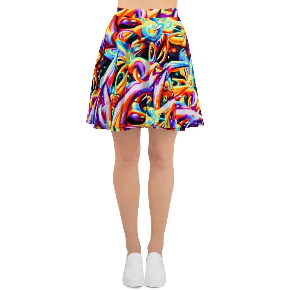 Fluid Voltage on Skater Skirt — Front