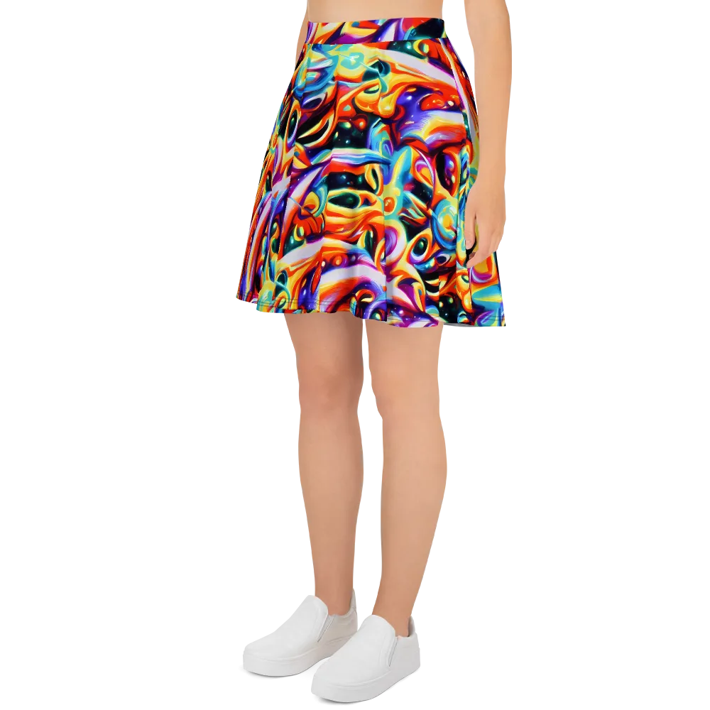Fluid Voltage on Skater Skirt — Left