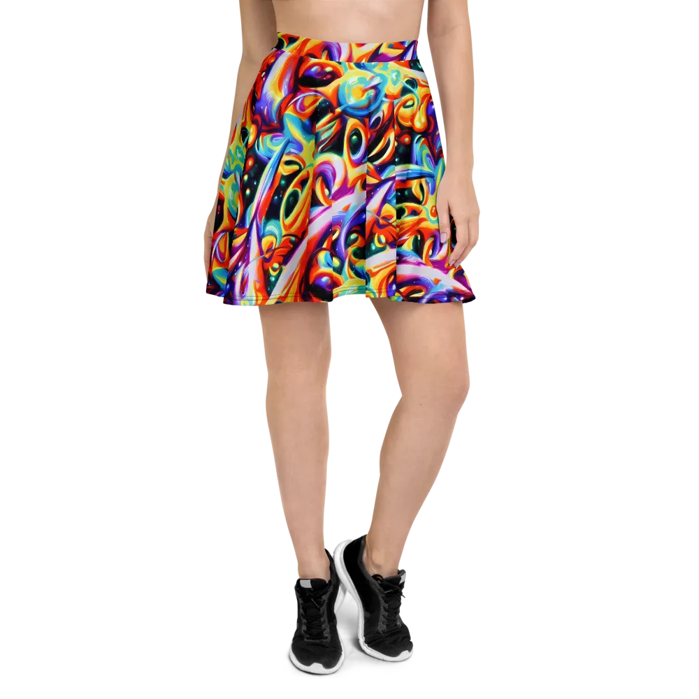 Fluid Voltage on Skater Skirt — Front