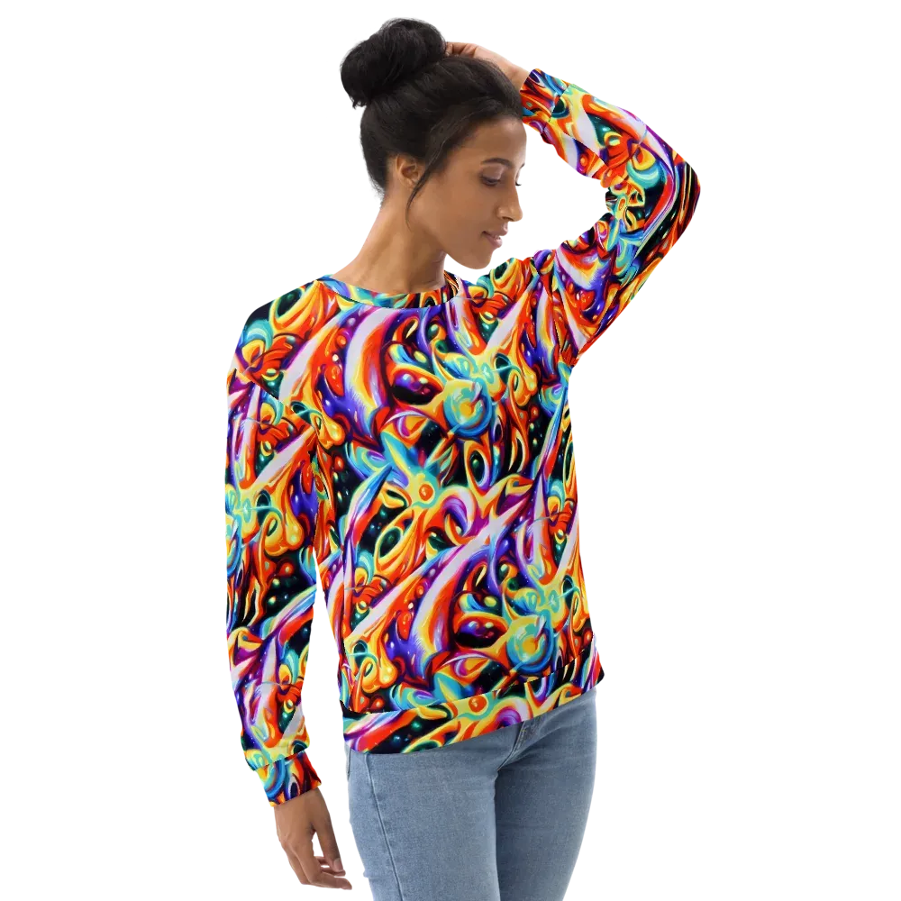 Fluid Voltage on Sweatshirt — Right Front