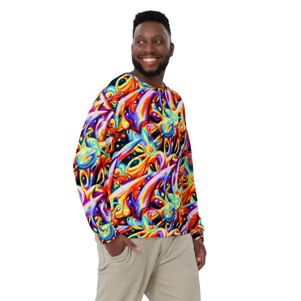 Fluid Voltage on Sweatshirt — Front