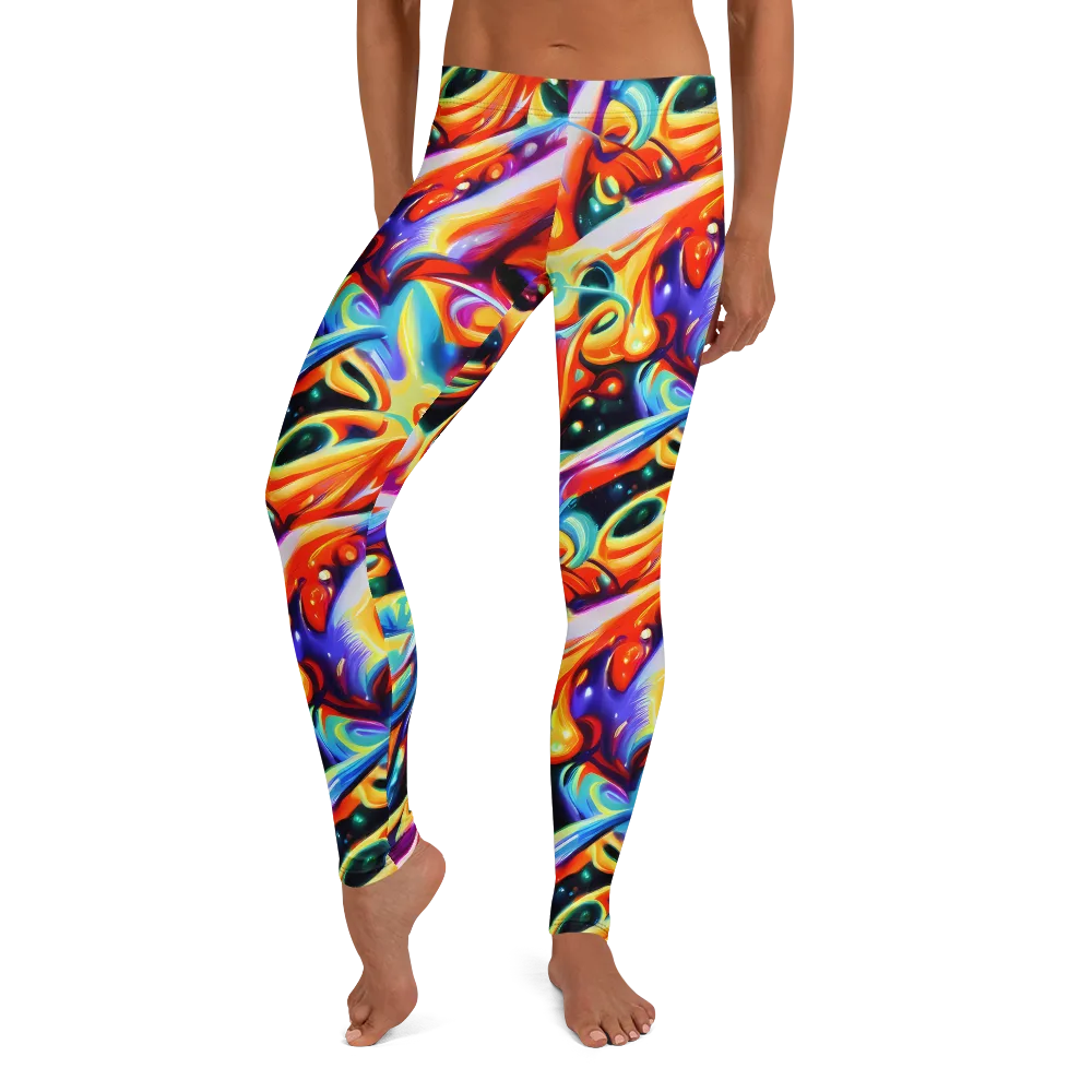 Fluid Voltage on Leggings — Front