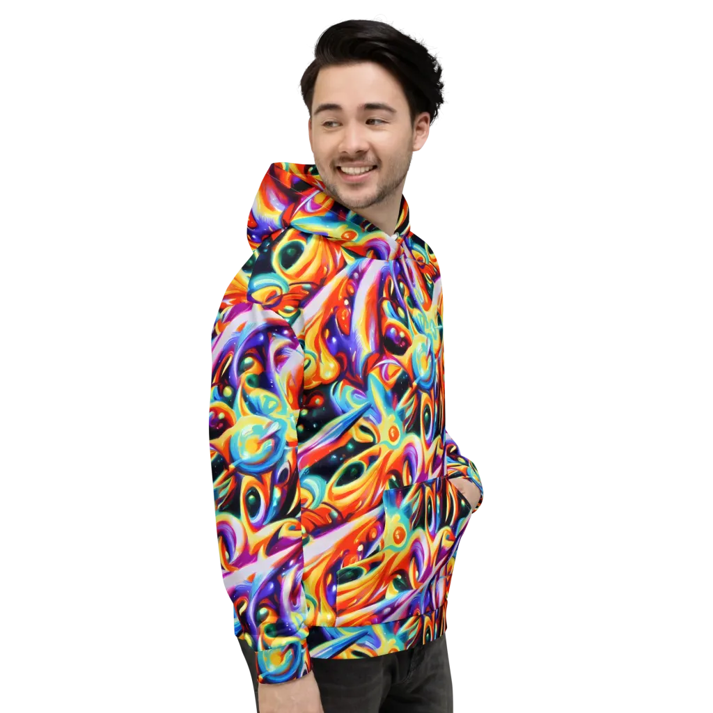 Fluid Voltage on Hoodie — Right