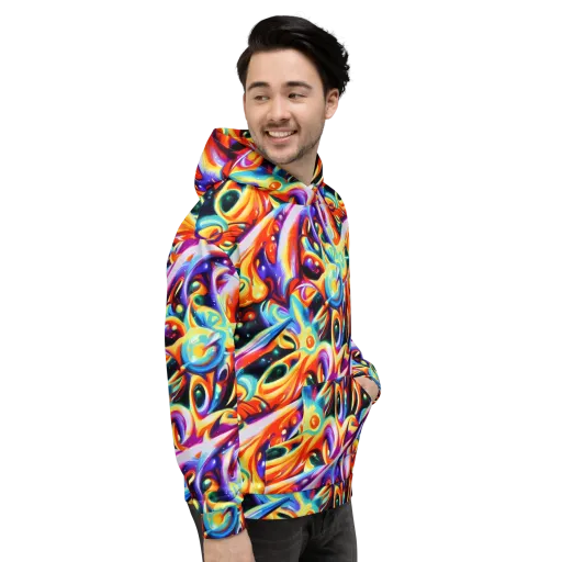 Fluid Voltage on a Hoodie