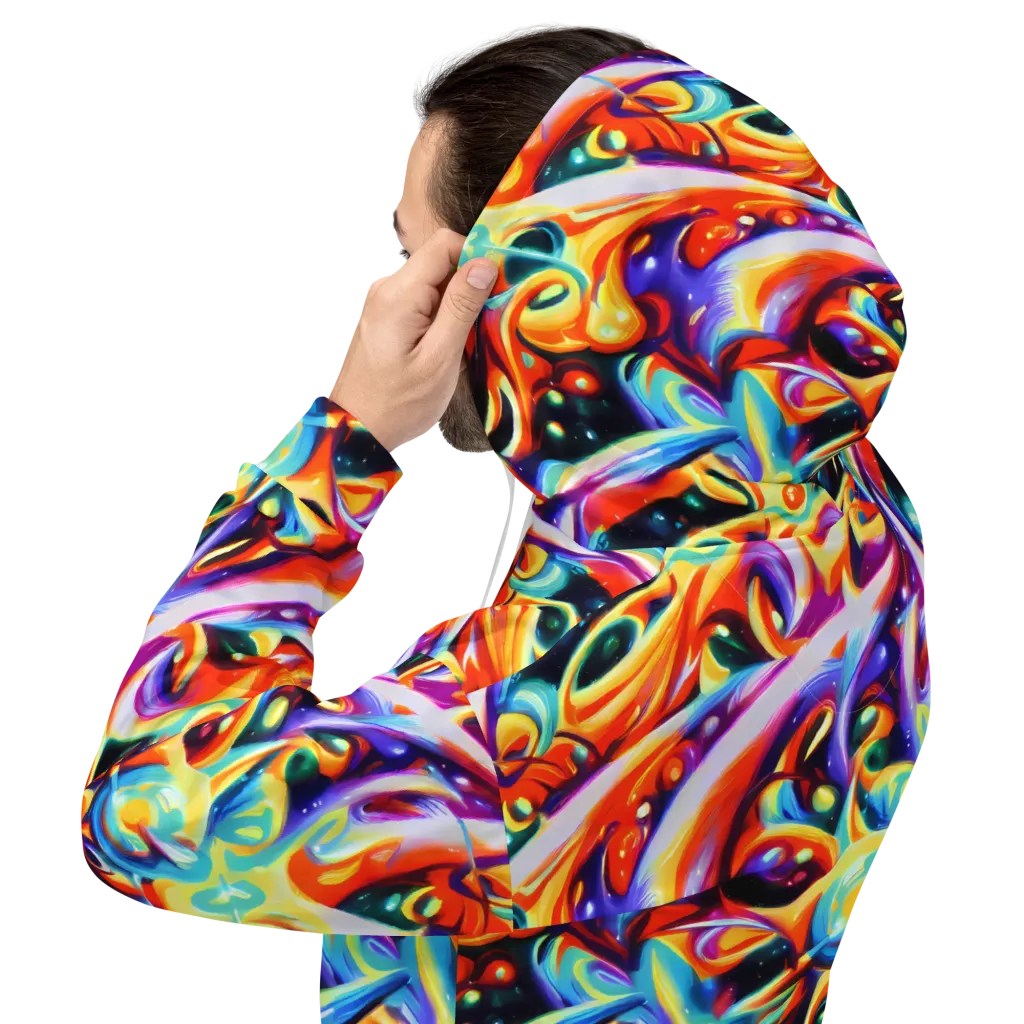 Fluid Voltage on Hoodie — Back