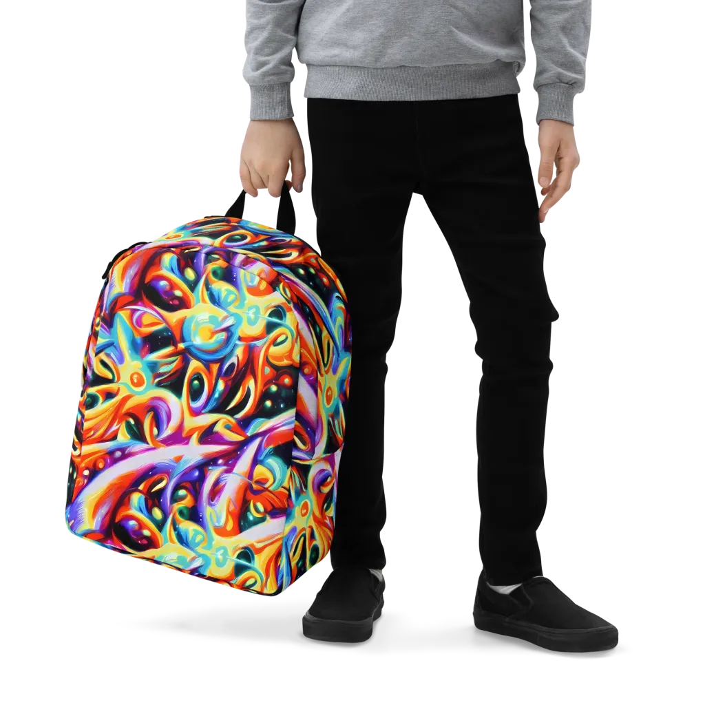 Fluid Voltage on Minimalist Backpack — Zoomed-in