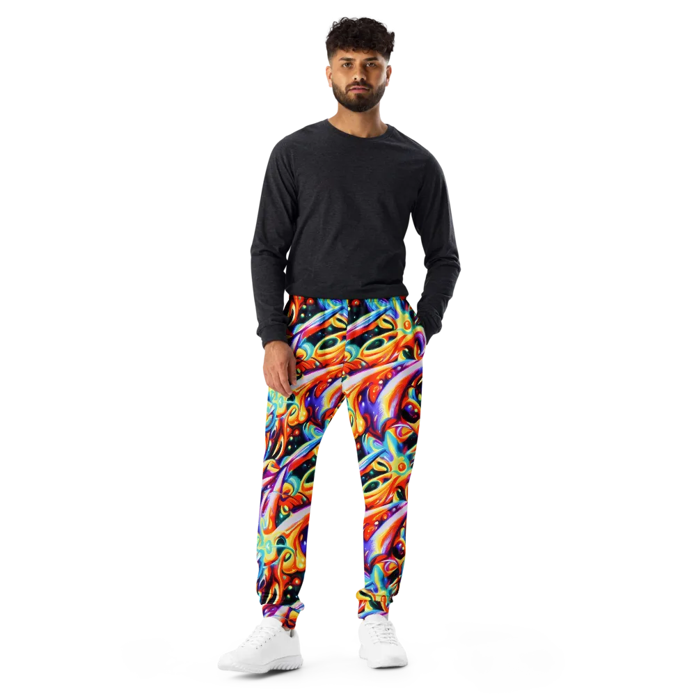 Fluid Voltage on Men's Joggers — Front