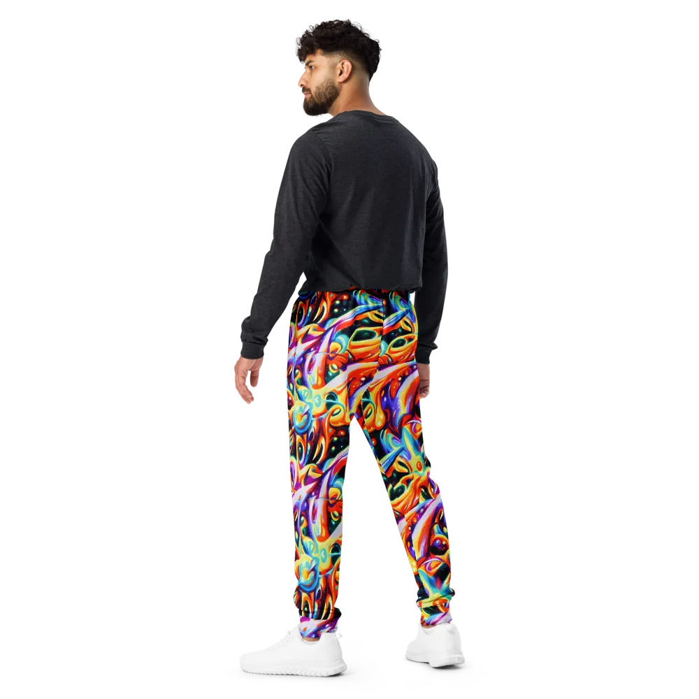Fluid Voltage on Men's Joggers — Back