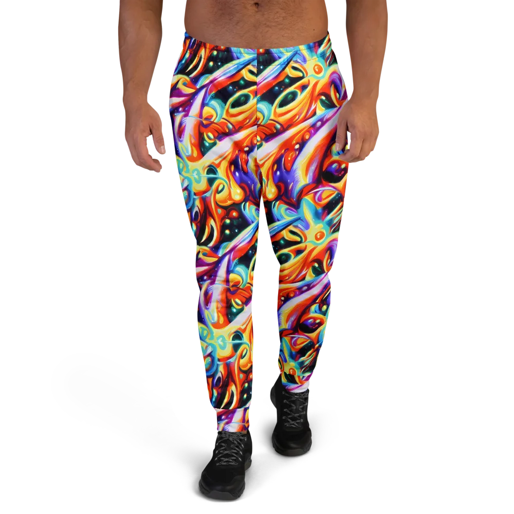 Fluid Voltage on Men's Joggers — Front