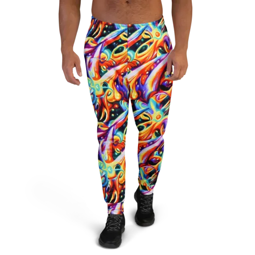 Fluid Voltage on a Men's Joggers