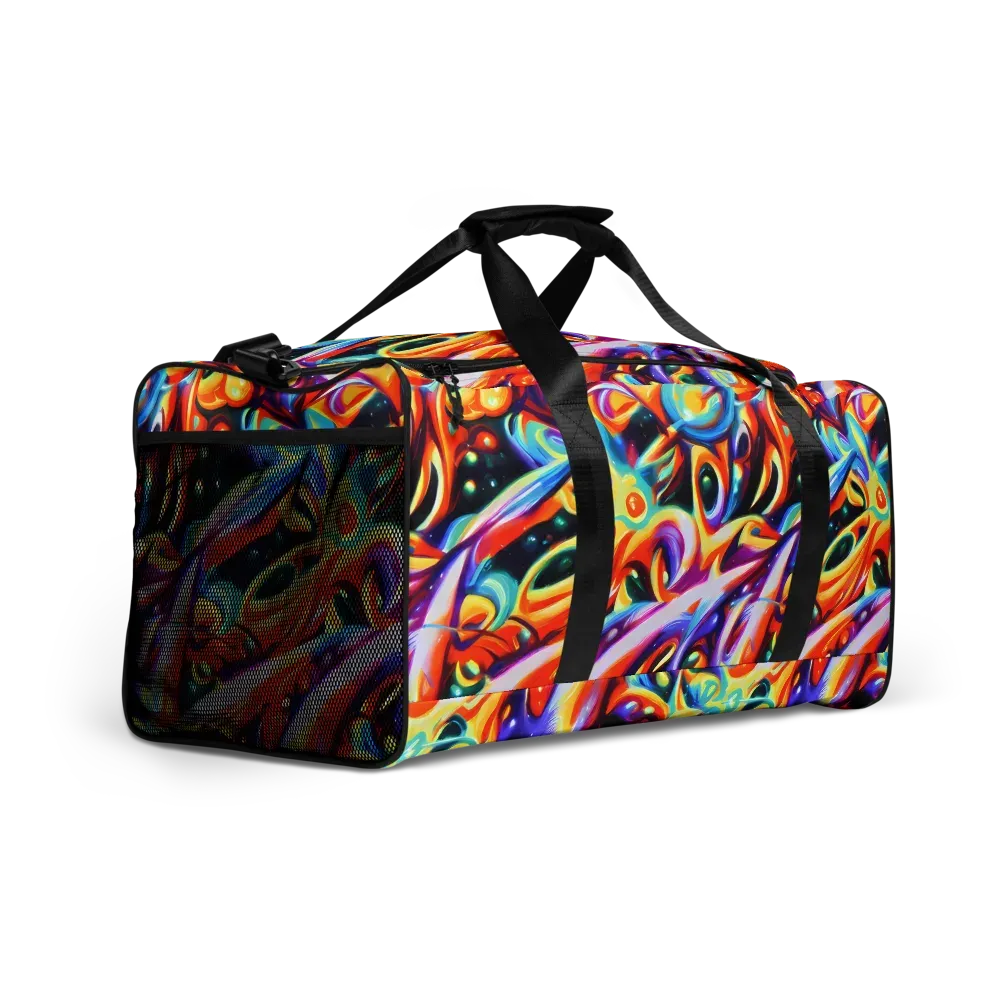 Fluid Voltage on Duffle Bag — Right Front
