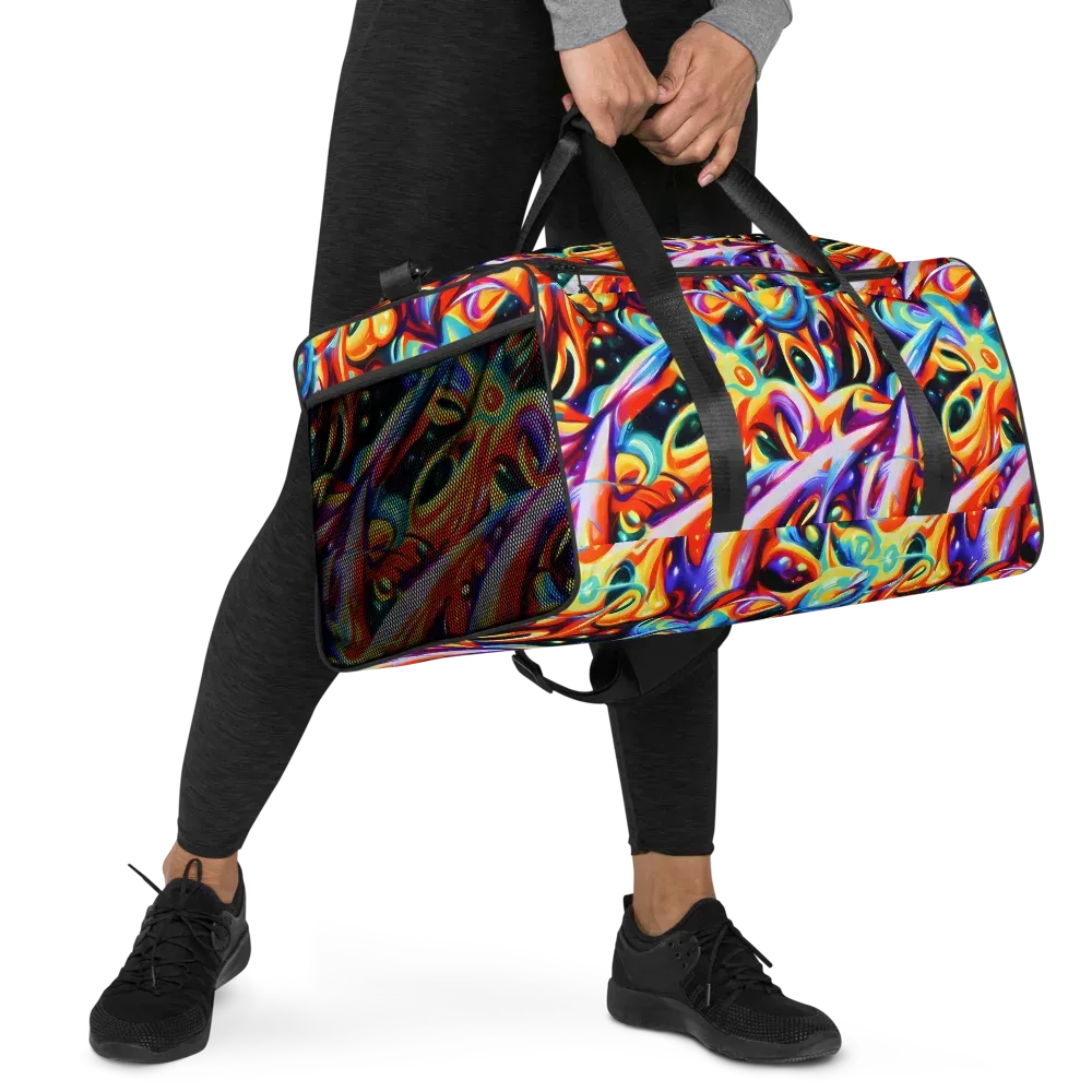 Fluid Voltage on Duffle Bag — Right Front