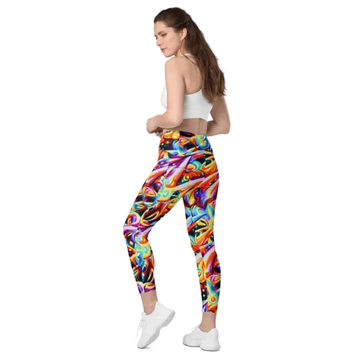 Fluid Voltage on a Leggings with Pockets