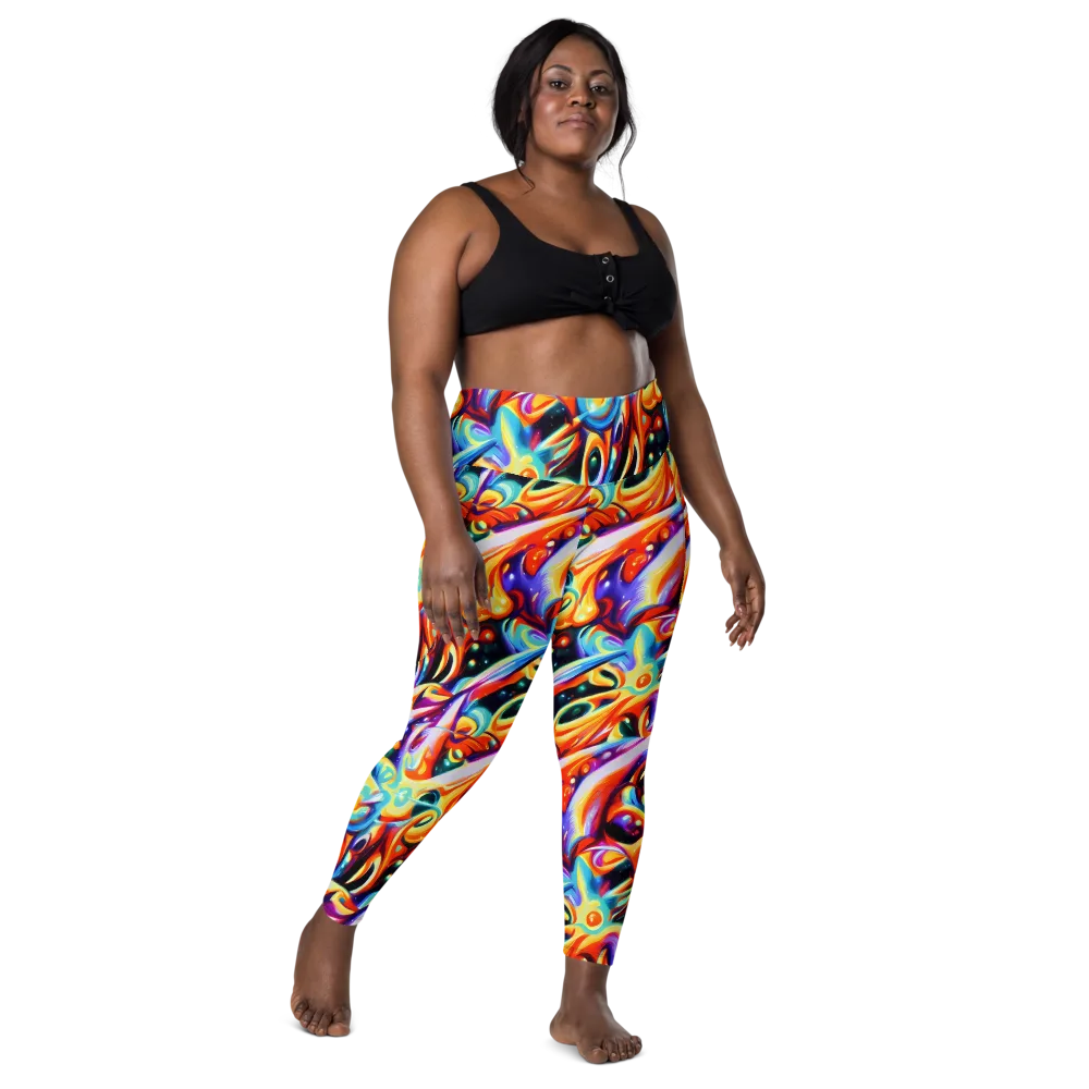 Fluid Voltage on Leggings with Pockets — Front