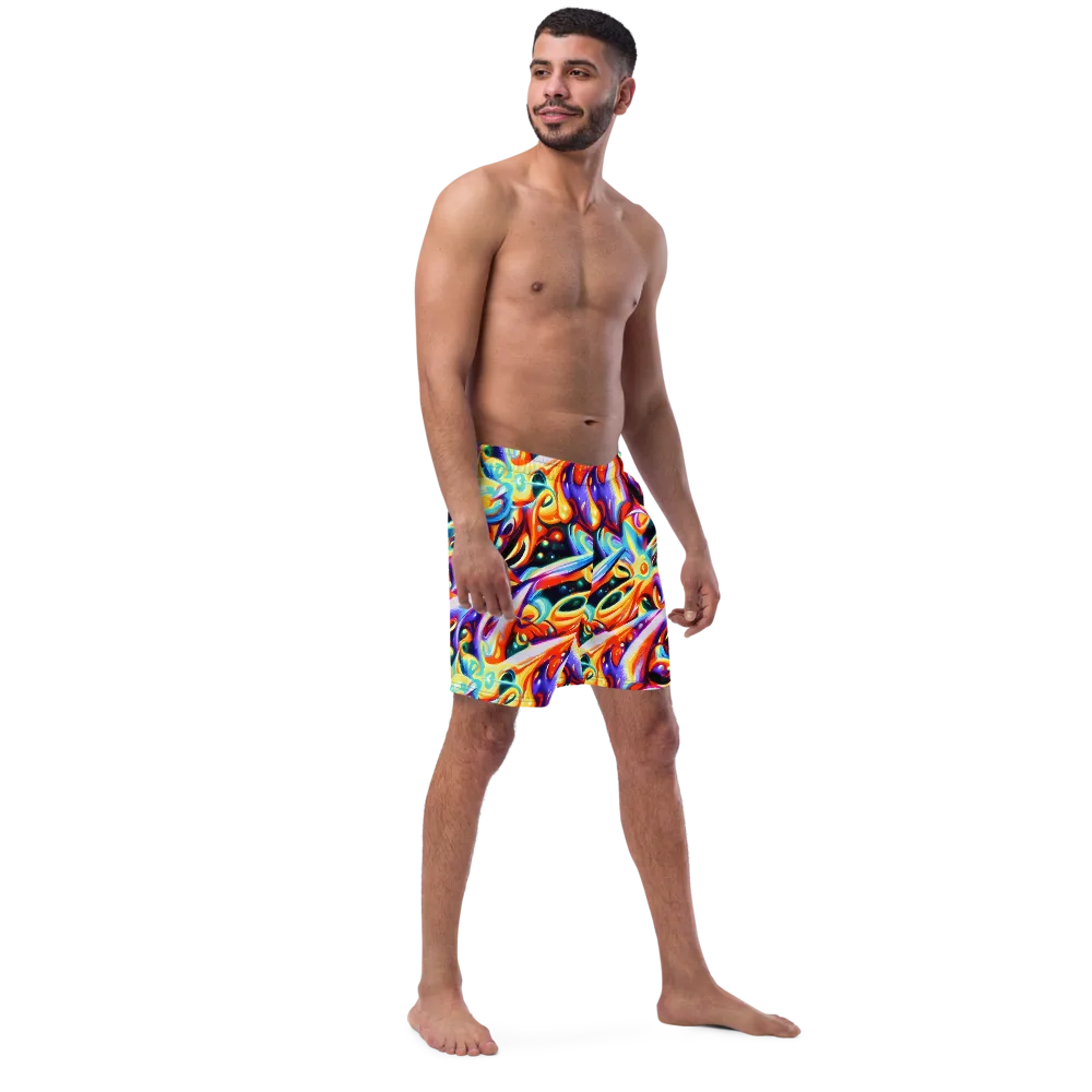 Fluid Voltage on Swim Trunks — Right Front