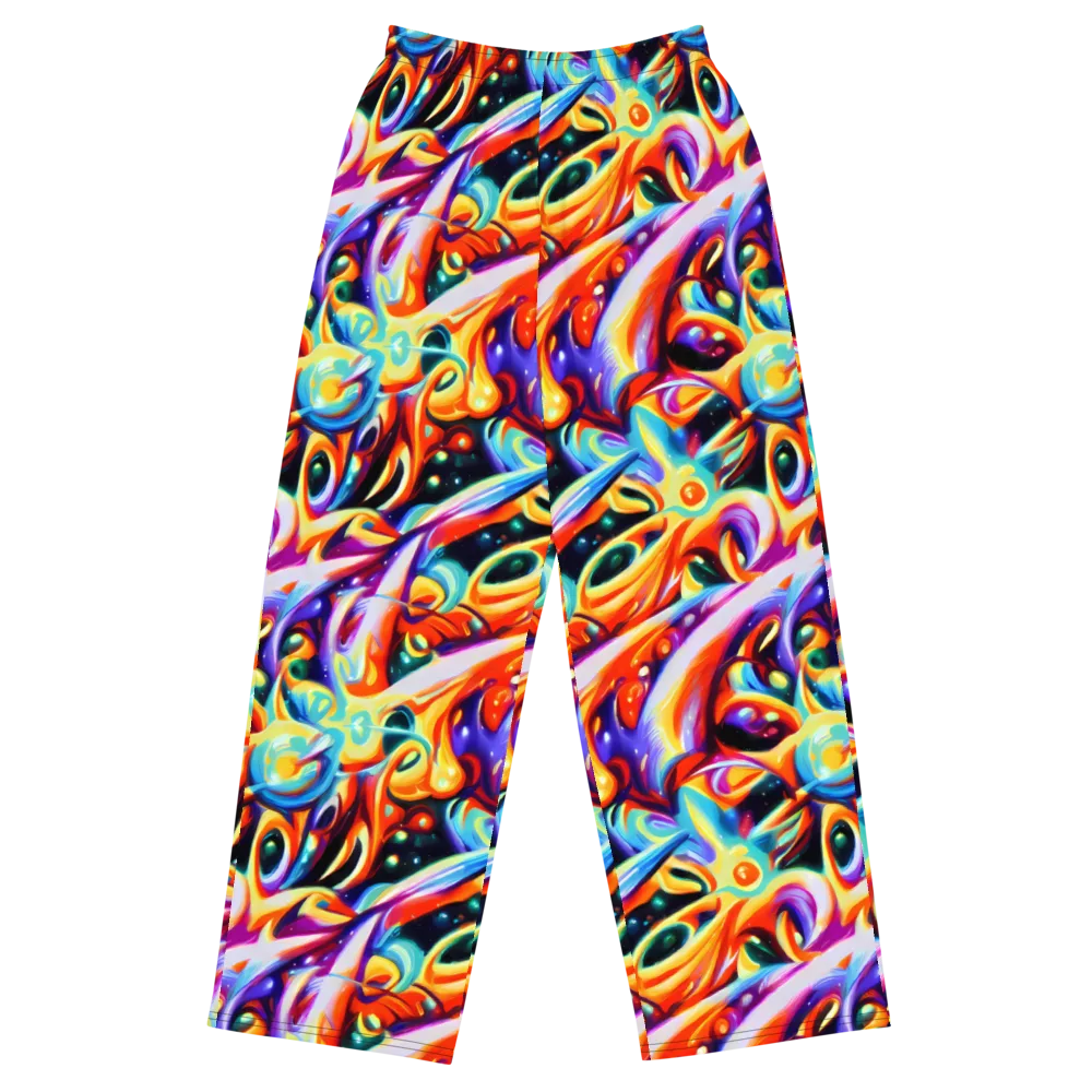 Fluid Voltage on Wide-Leg Pants — Front