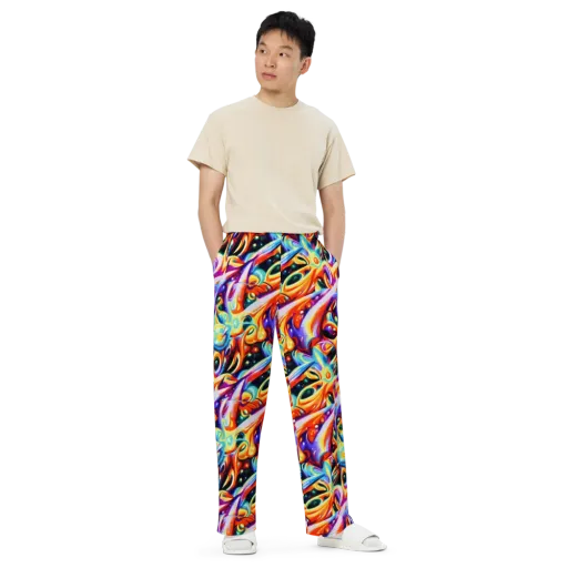 Fluid Voltage on a Wide-Leg Pants