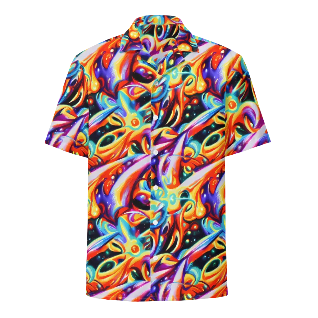 Fluid Voltage on Button Shirt — Front