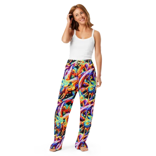Fluid Voltage on a Women's Pajama Pants