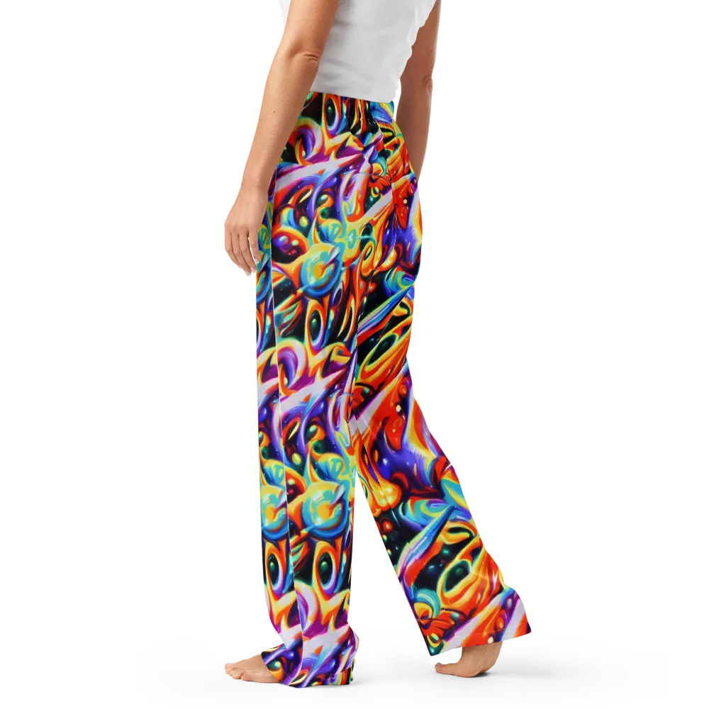Fluid Voltage on Women's Pajama Pants — Left