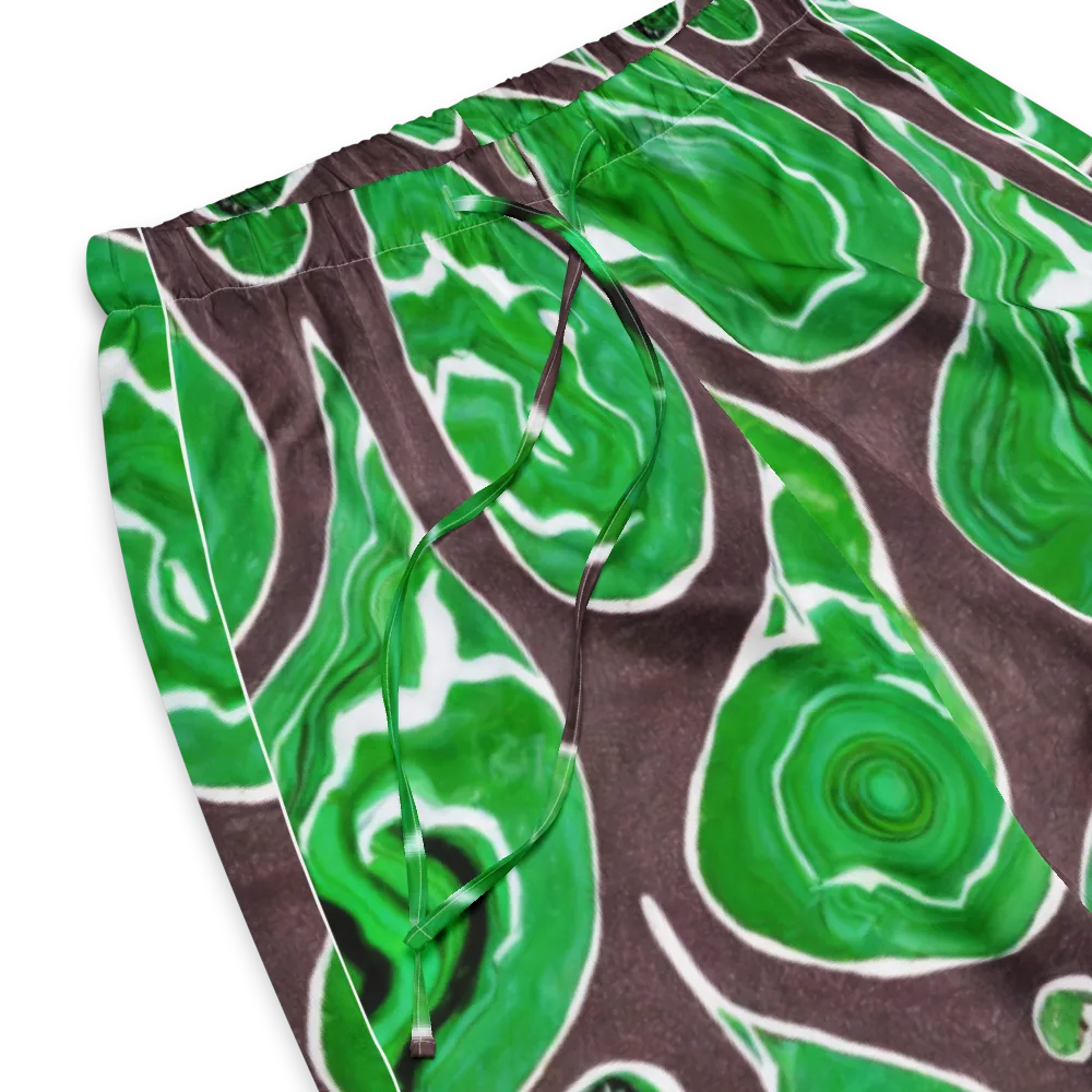 Emerald Marbling on Women's Pajama Pants — Product details