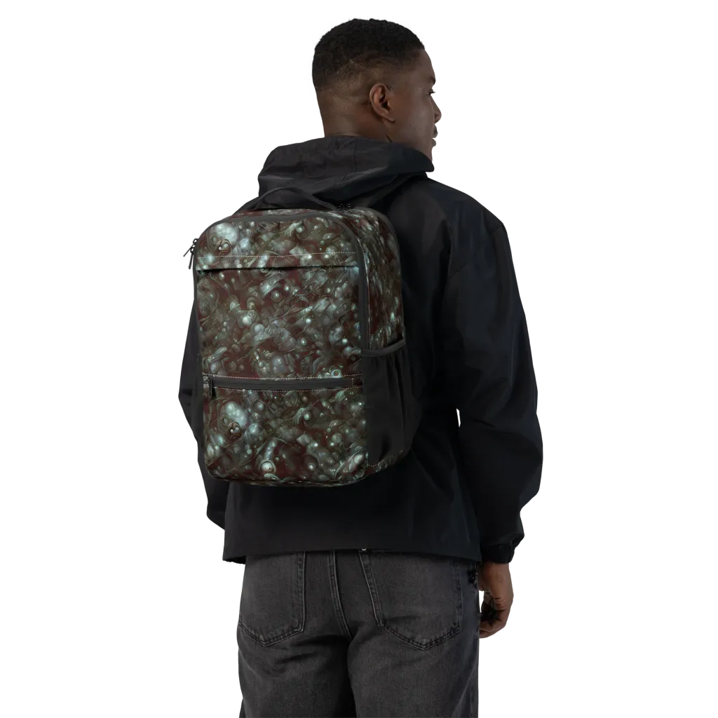 Tidal Relic on Utility Backpack — Back